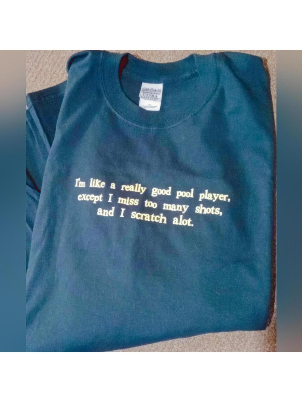 NEW Billiard/Pool theme Tee Size 3XL